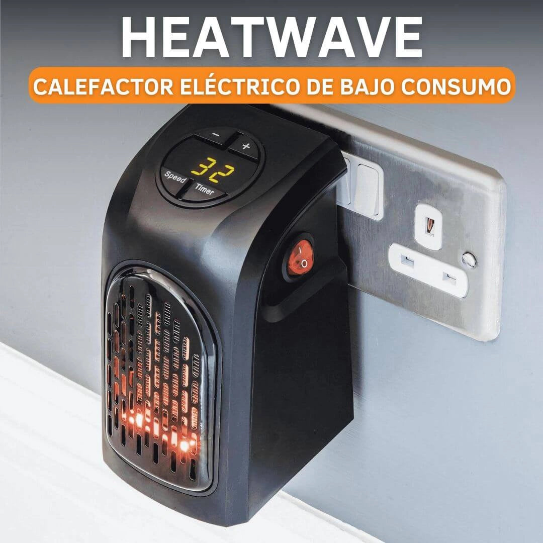 Calefactor HeatWave🔥¡Tu rincón cálido en cualquier lugar!
