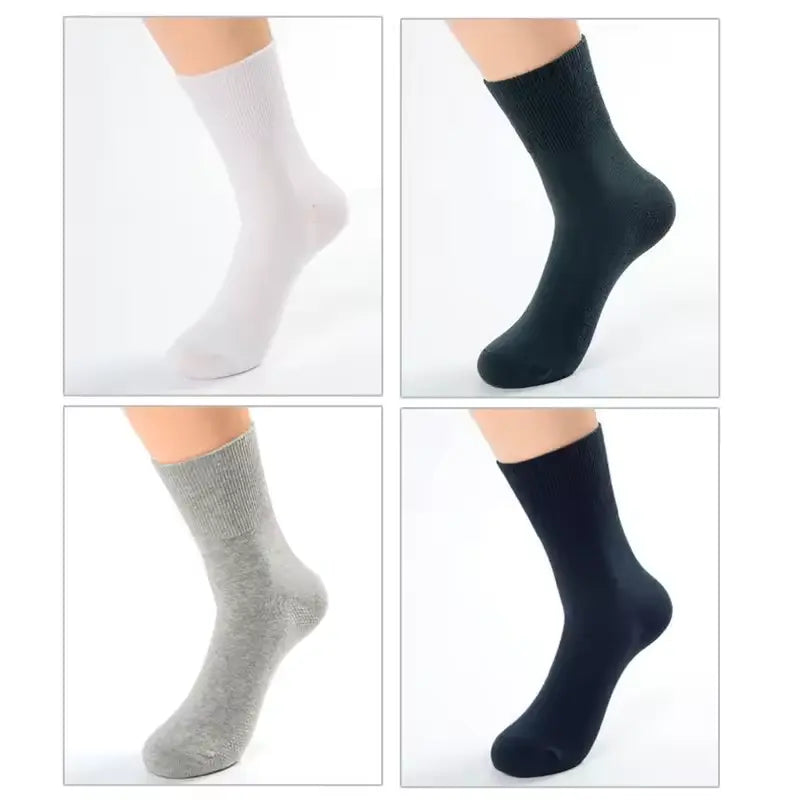 PresiónZero™ - 12 Pares de Calcetines Premium 👉 ¡Para pies sensibles!