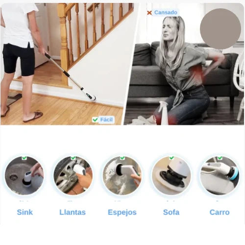 CleaningRush 9 en 1 👉 ¡Limpia tu hogar en minutos y fácil!