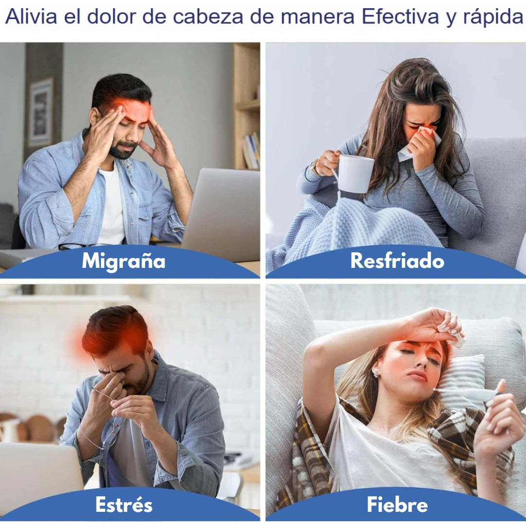 ColdMind 🧠 Gorro de Gel para Aliviar Migraña