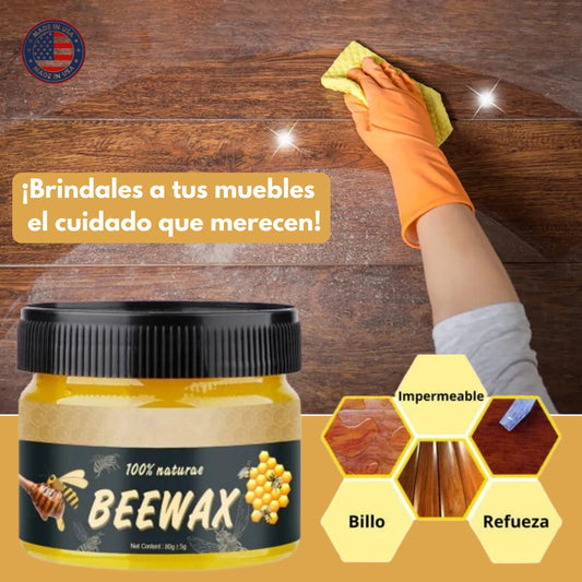 BeeWax 🍯 ¡Restaura, protege y da brillo a tus muebles!