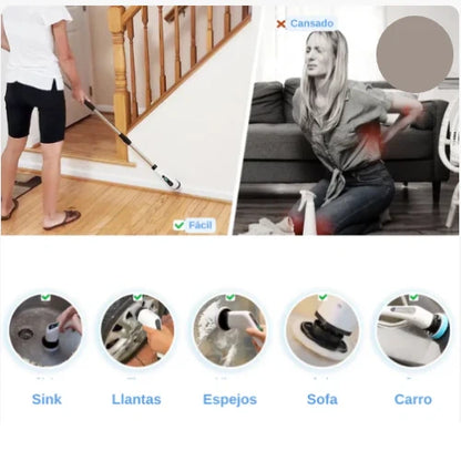 CleaningRush 9 en 1 👉 ¡Limpia tu hogar en minutos y fácil!