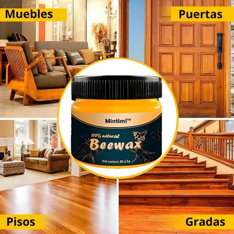 BeeWax 🍯 ¡Restaura, protege y da brillo a tus muebles!